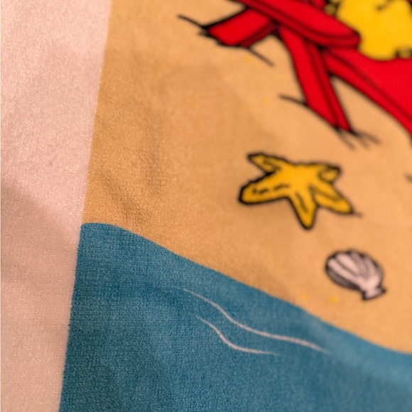 Disney Vero Beach Resort Towel with Blue and Yellow Accents - Picture 2 of 2